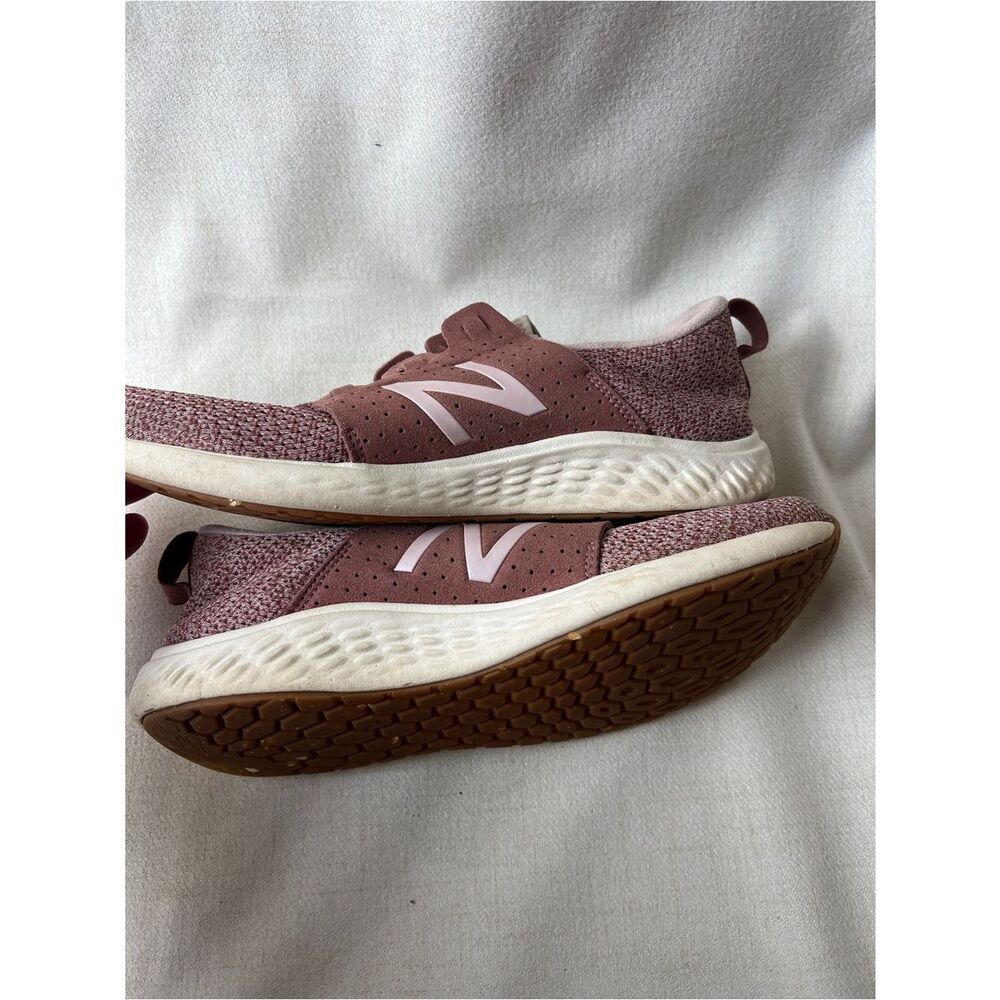 New Balance Fresh Foam Slip On Sneakers Pink Women’s Size 8 Walking Shoes - Picture 10 of 10